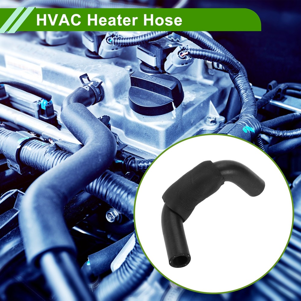 HVAC Heater Hose for Toyota Camry 2.2L 1997-2001 No.1626174100 Rubber Black 1 Pc