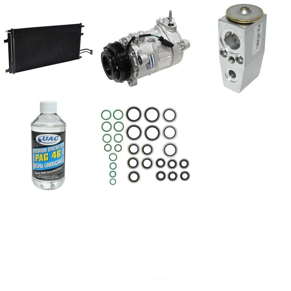 A/C Compressor and Condenser Replacement Kit UAC KT 4763B