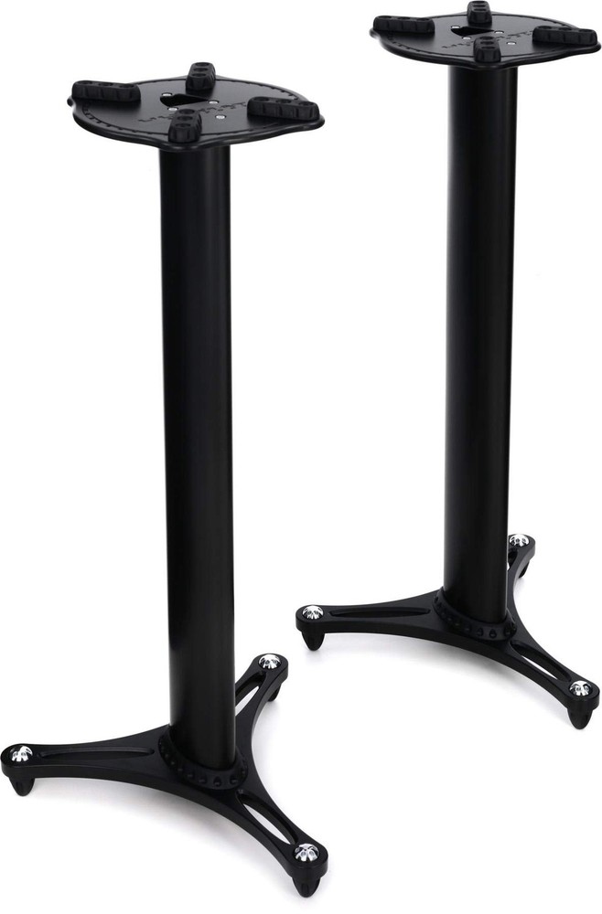 Ultimate Support MS-90/36B 36 Inches Studio Monitor Stands - Black Finish