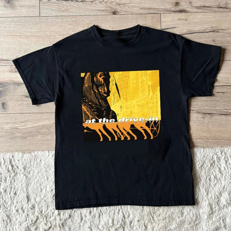 At The Drive In unisex t-shirt, unisex full sizes, gift for rock band  TE5312