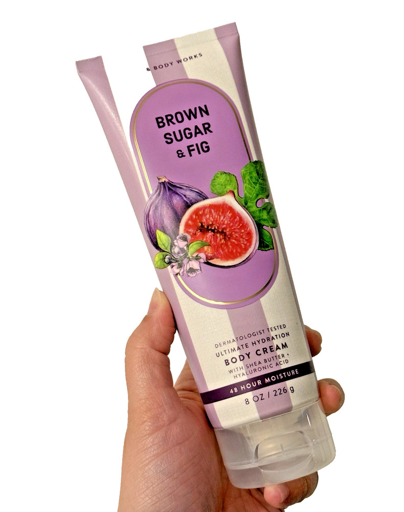 BROWN SUGAR & FIG by BATH AND BODY WORKS BODY CREAM, 8 FL OZ FULL SIZE NEW