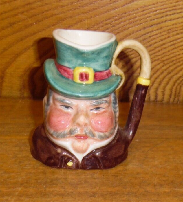Miniature Sylvac Staffordshire Character Jug Toby Pitcher - 
