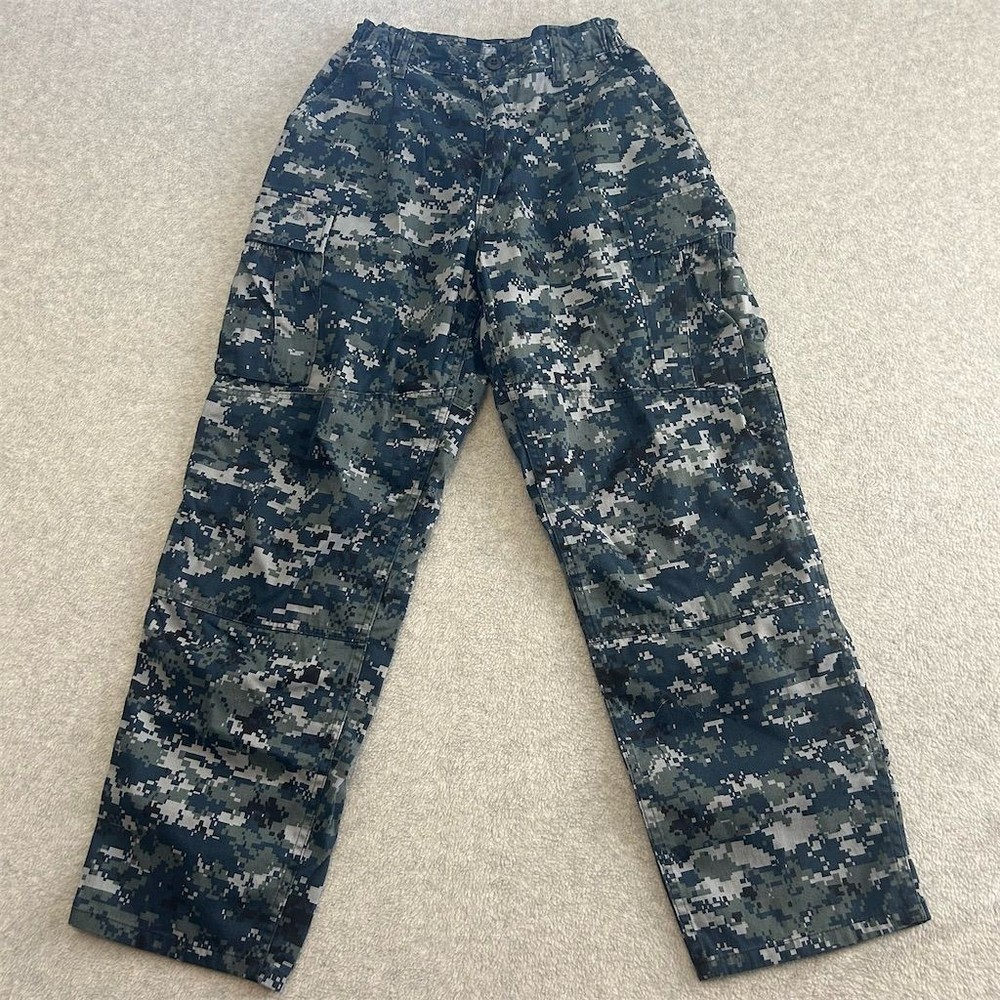 US Navy Digital Camo Cargo Pants Size 29 Short