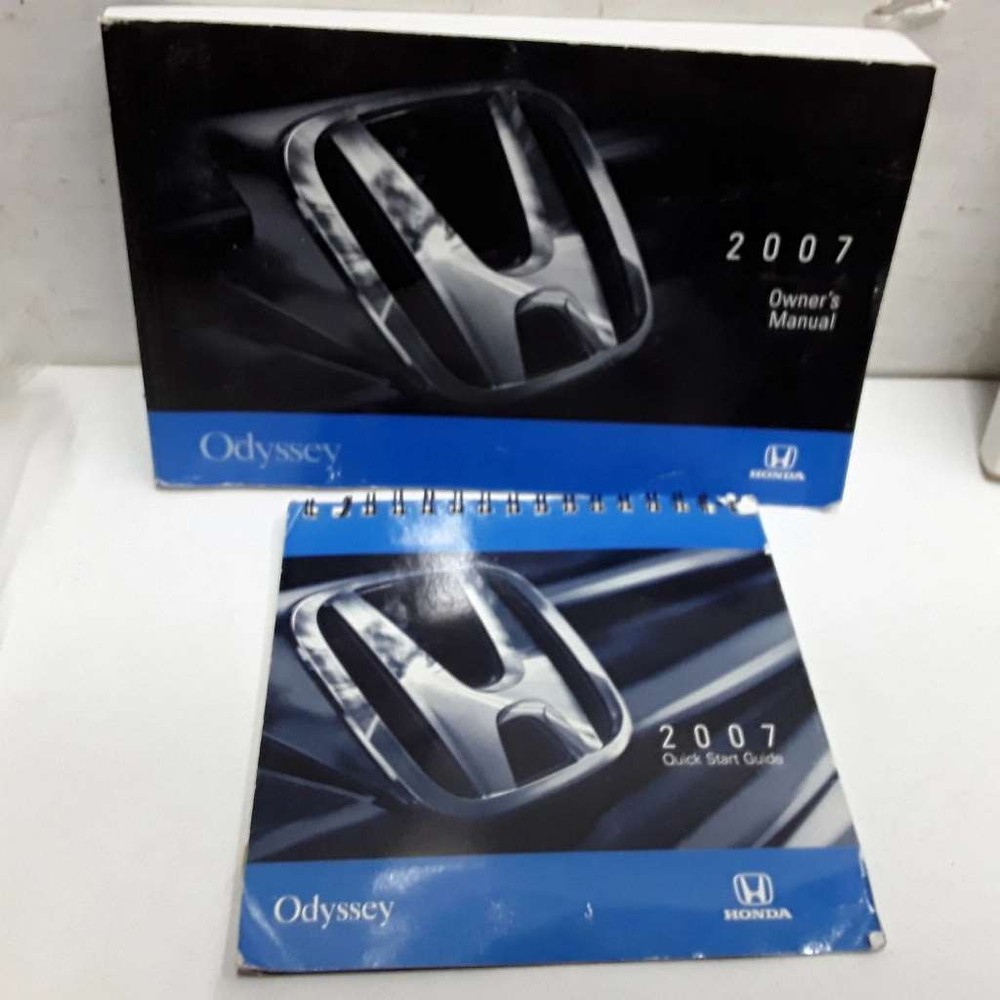 2007 Honda Odyssey Owners Manual