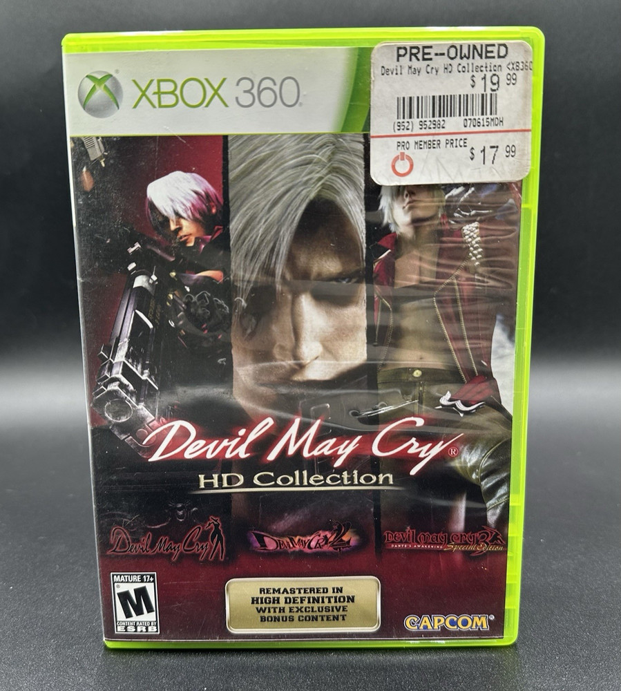 Devil May Cry HD Collection - Microsoft Xbox 360 Game - Fast Ship 🚚💨