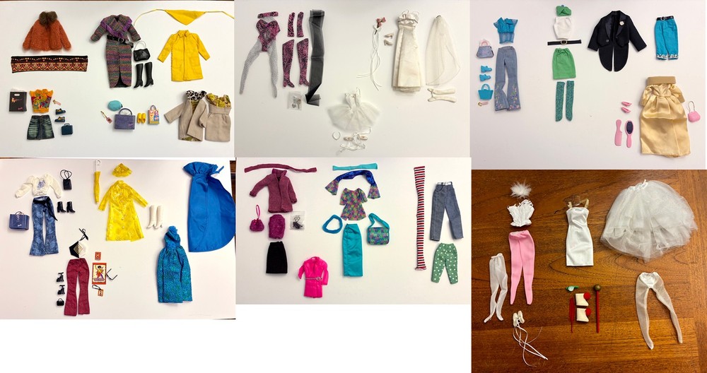 Barbie Clothes Lot—Mixed—2000s Some Mattel Fashions—some unidentified
