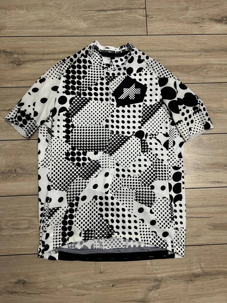 Men's Assos Erlkoenig Short Sleeve Jersey Cycling Bike sz 3XL TIR Black
