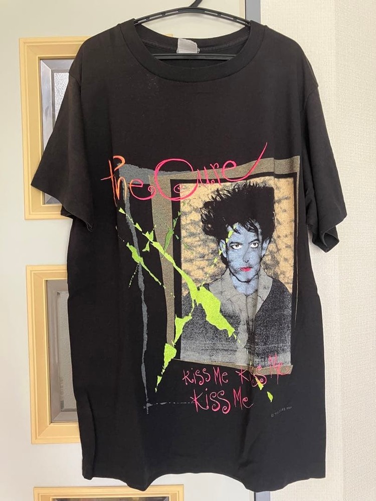 The Cure Vintage Band T-Shirt 80s 90s Black Short Sleeve Used