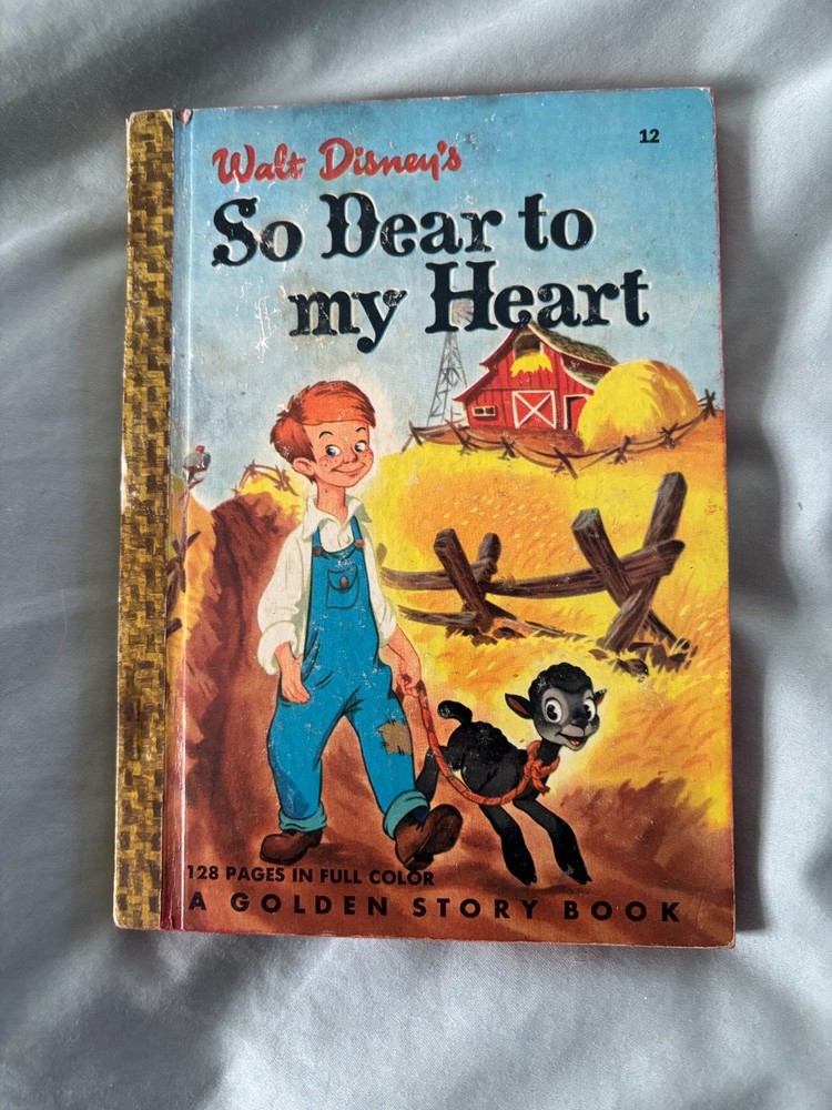 So Dear to My Heart - Disney Simon & Schuster movie tie-in VG 1950
