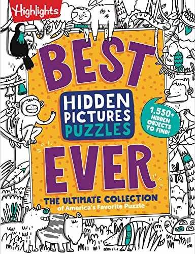 Best Hidden Pictures Puzzles EVER: 144-Page Puzzle Book - Paperback - Very Good