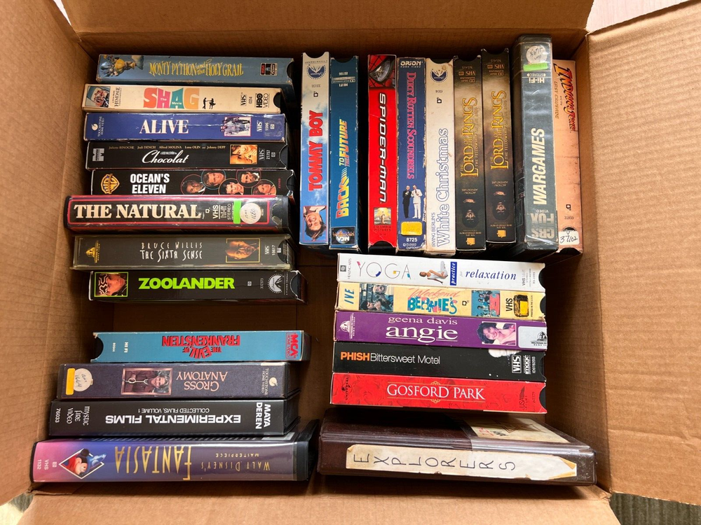 (27) VHS Bundle Lot 80’s and 90’s Comedy Romance Thriller Music Fantasy Random
