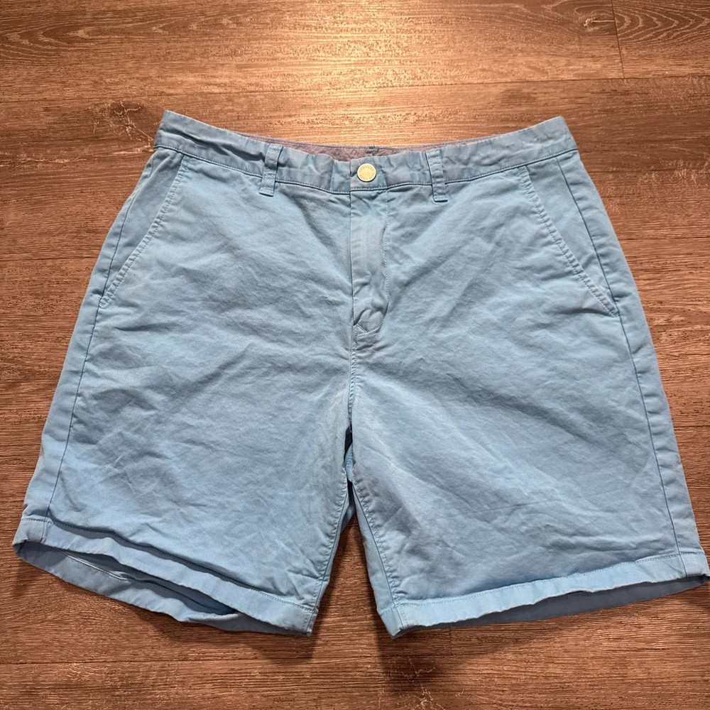 Bonobos Shorts Mens 32 Blue Golf Cotton Athletic Chino 7