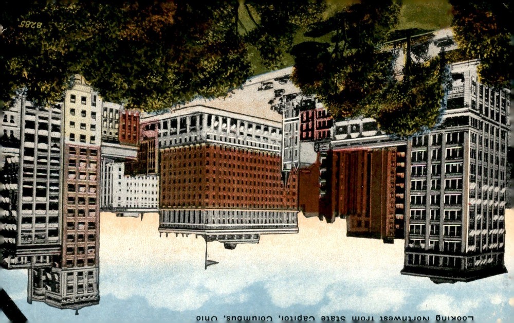 State Capitol, Columbus, Ohio - View Northwest Postcard