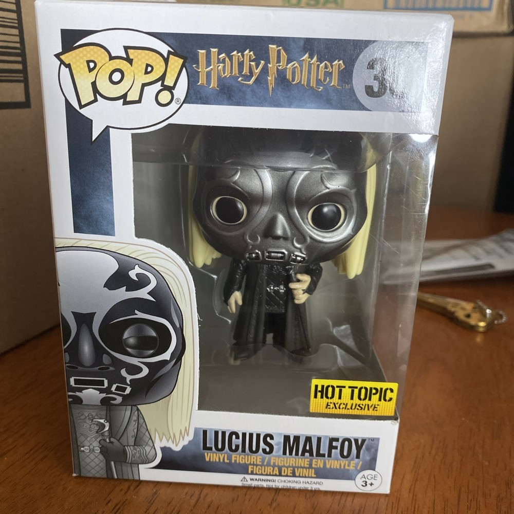Funko Pop Harry Potter Lucius Malfoy Death Eater Hot Topic Exclusive