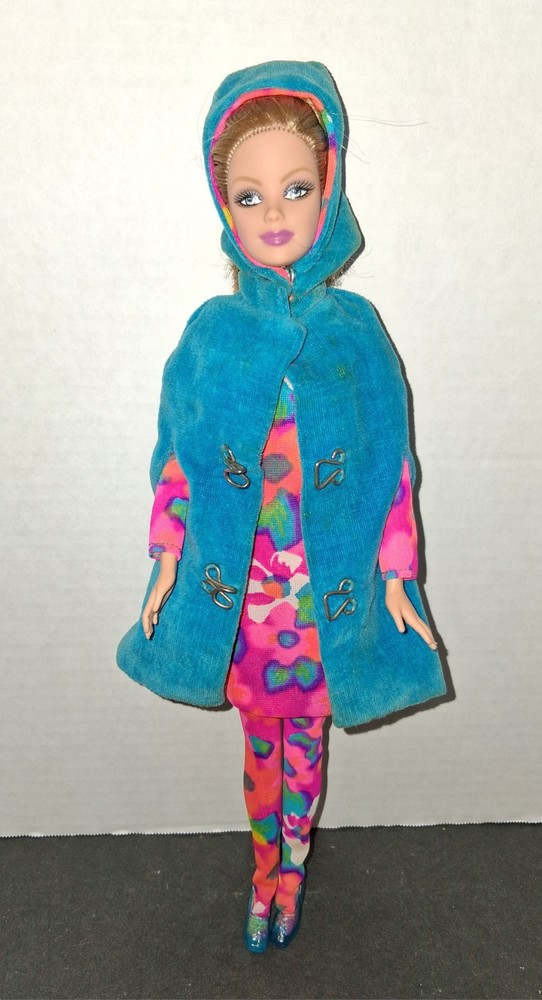 1966 VTG Francie #1268 Style Setters Outfit MISSING Blue #BBM24 Heels Pink HEELS