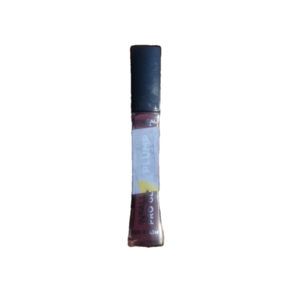 L'Oreal Infallible Pro Gloss Plump Lip Gloss in True Berry 608 with Hyaluronic Acid  -image