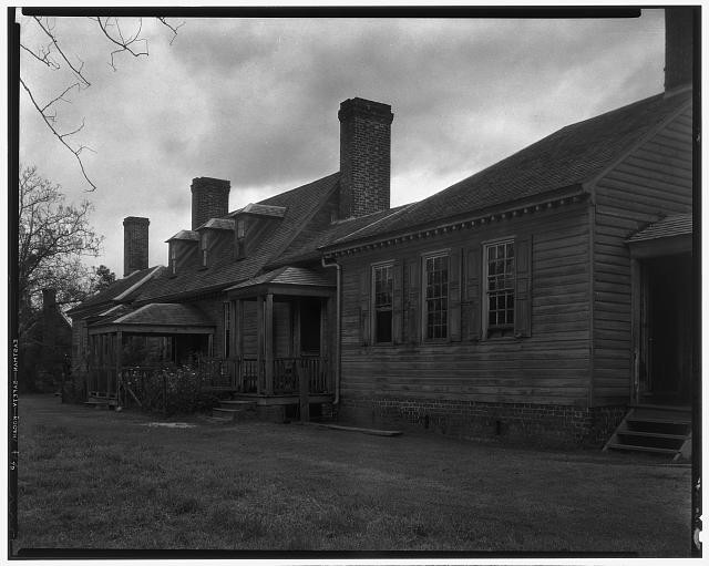 Wales,wooden buildings,houses,Petersburg,VA,Virginia,Architecture,South,1933