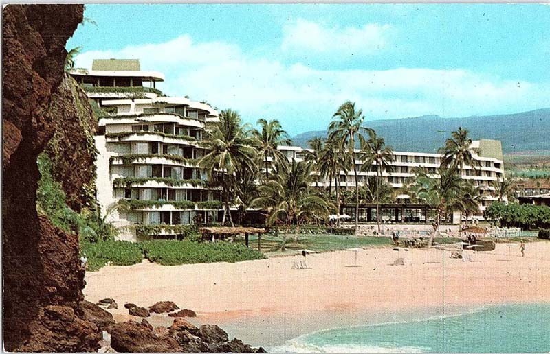 Postcard HOTEL SCENE Maui Hawaii HI m/09 AI9730
