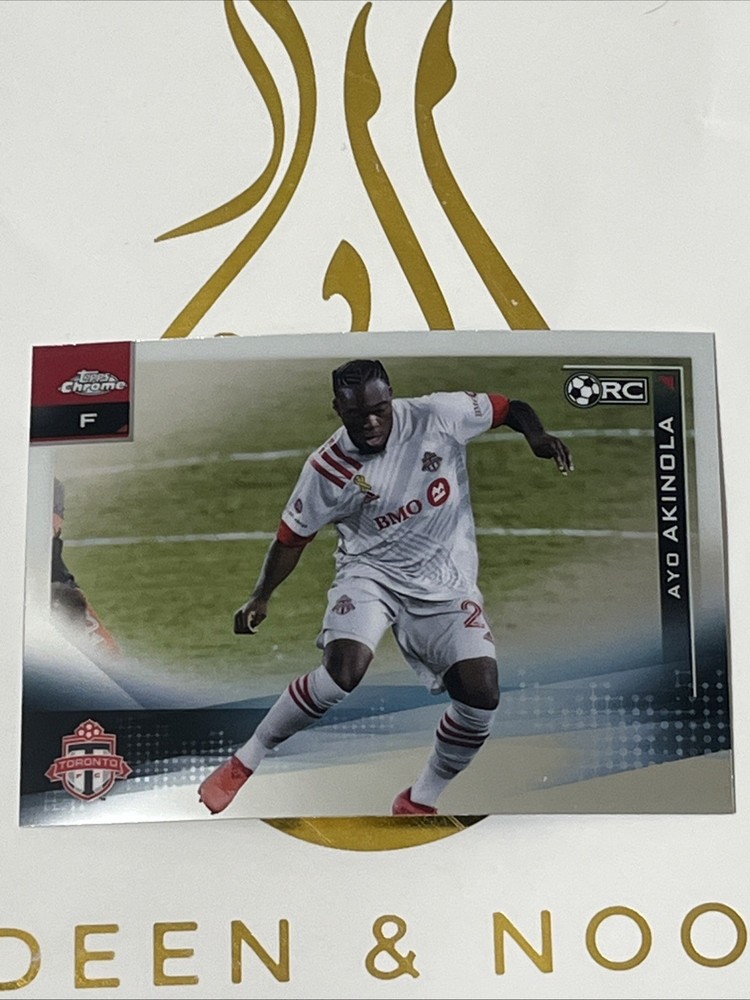 2021 Topps Chrome MLS - Ayo Akinola #74 (RC)