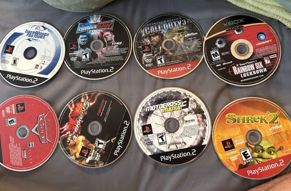 playstation 2 games lot bundle