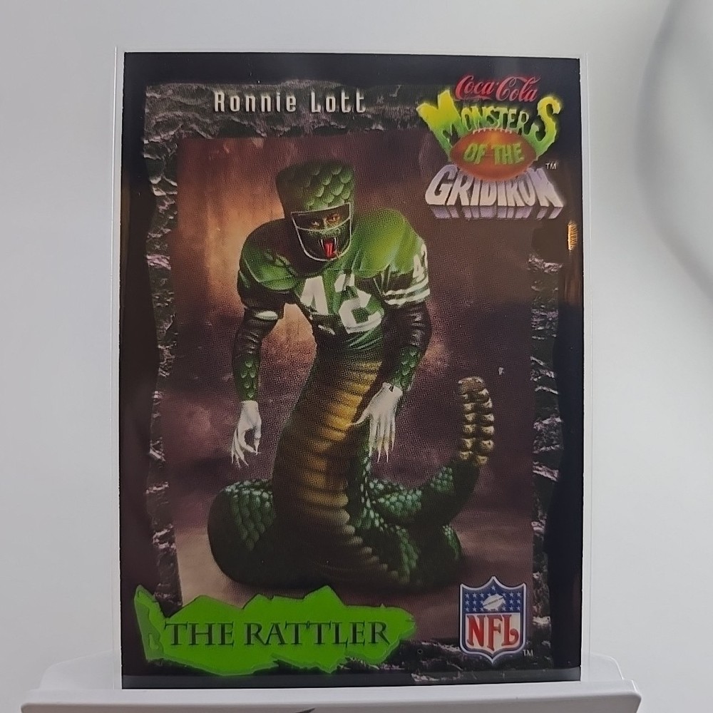 1994 Classic Pro Line Live Coca-Cola Monsters of the Gridiron - Ronnie Lott #23