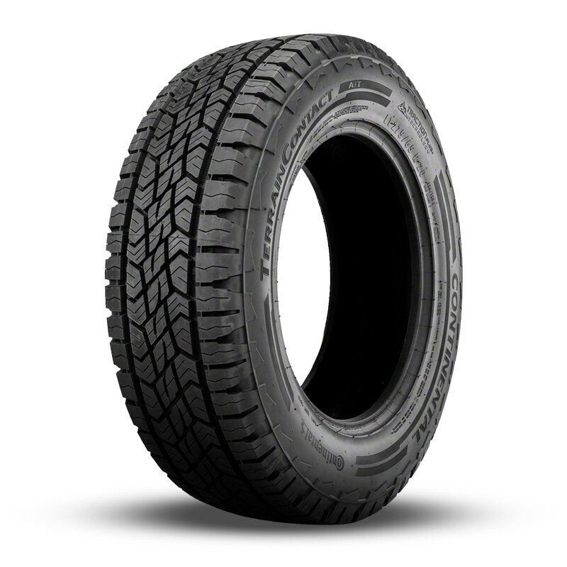 1 Continental TerrainContact A/T 255/65R17 110S XL All Terrain 60K MILE 680AB