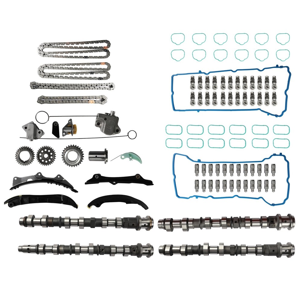 Camshaft Rocker Arms Lifters Timing Chain Kit For 2011-2016 Chrysler Dodge Jeep