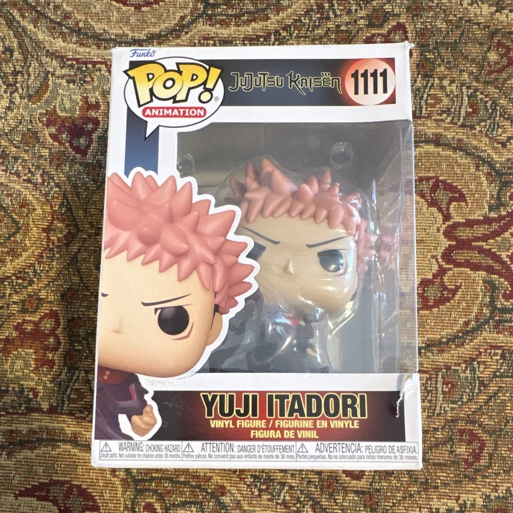 Funko POP! Animation Jujutsu Kaisen Yuji Itadori #1111 Vinyl Figure
