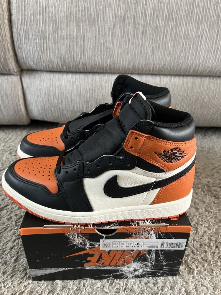 Nike Air Jordan 1 Retro OG High Shattered Backboard DZ5485-008 Men’s Size 9.5