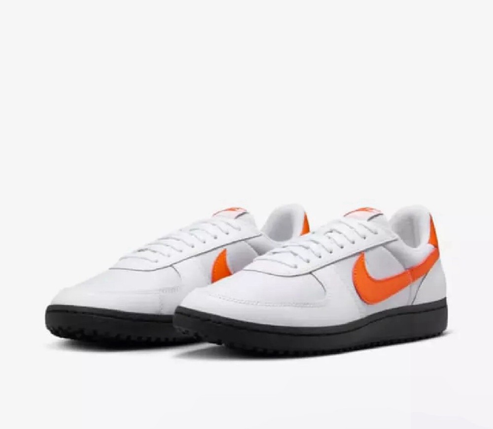 Nike Field General '82 White Orange Blaze Size 11 FQ8762-101