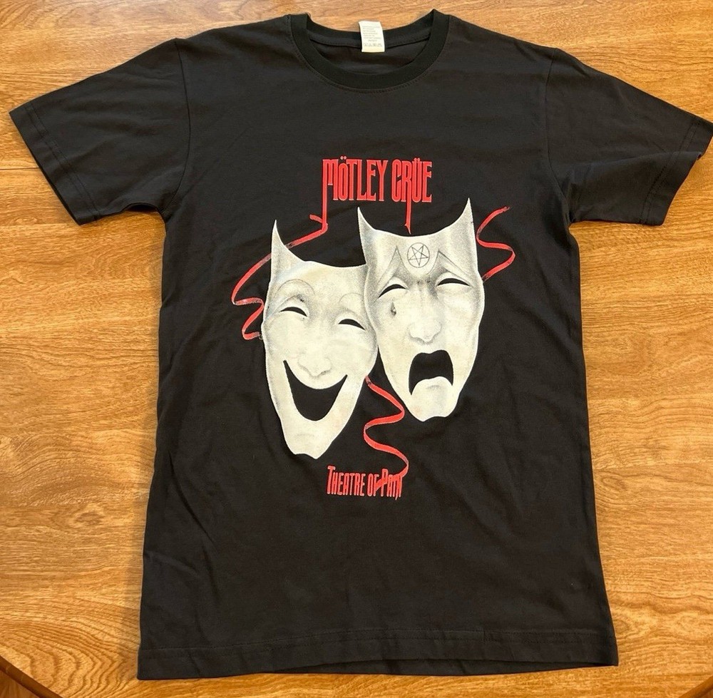 NEW Mötley Crüe Theatre Of Pain T-Shirt, S