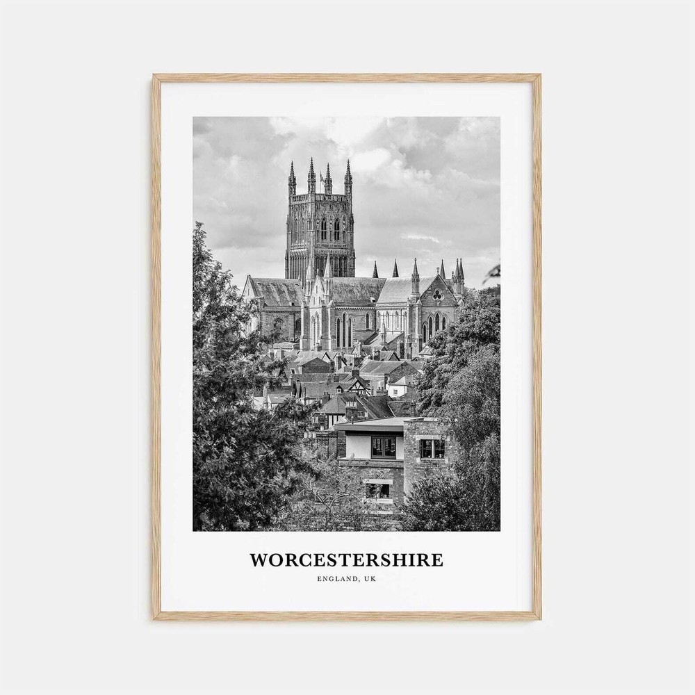 Worcestershire Wall Art Worcestershire Wall Decor Worcestershire Poster