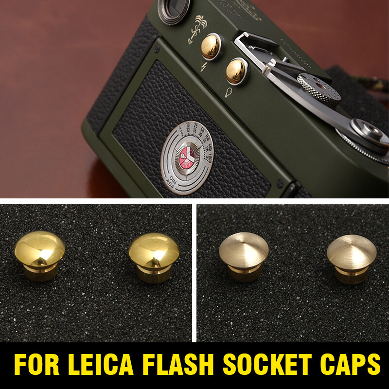 2 x Flash Socket Caps for Leica M1/M2/M3/MD, Flash Socket Cover 2025 USA