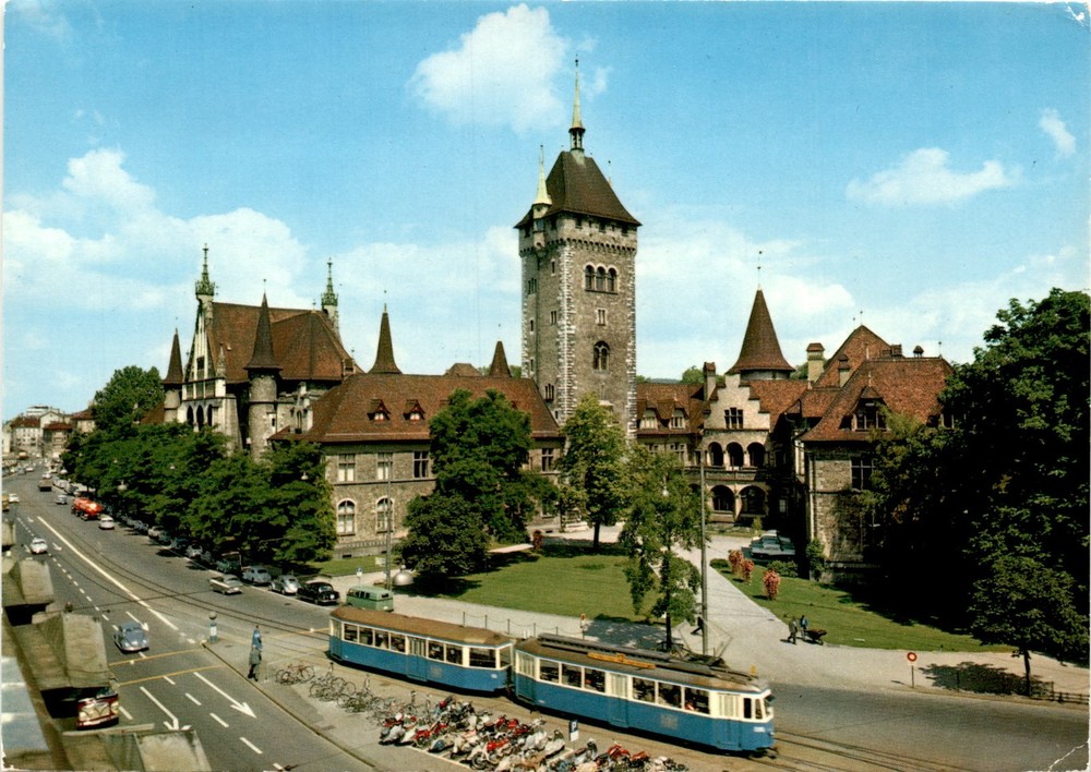 Zürich, Schweiz, Landesmuseum, Verlag Photoglob AG, Orell Postcard
