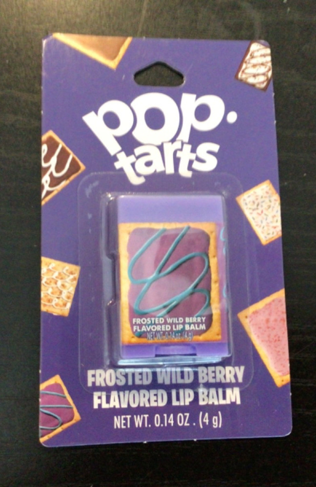 .14 Oz. “Frosted Wild Berry” Pop-Tarts Flavored Lip Balm, Brand New In Package!