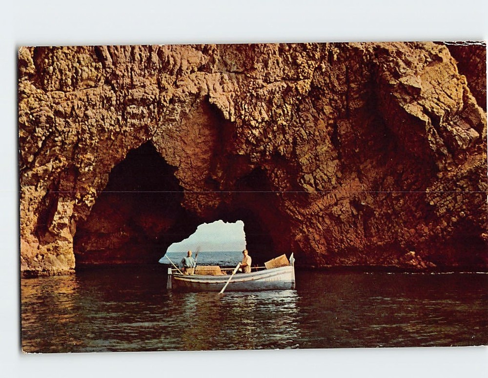 Postcard La Foradada La Escala Costa Brava Spain
