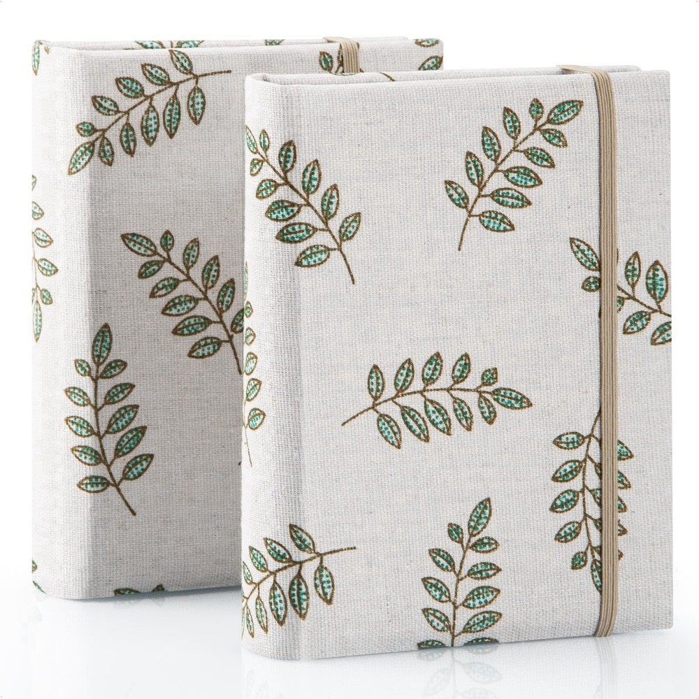 2 PACK Photo Album 4x6, Small Mini 4x6 Photo Album 100 Pocket Photo Book Smal...