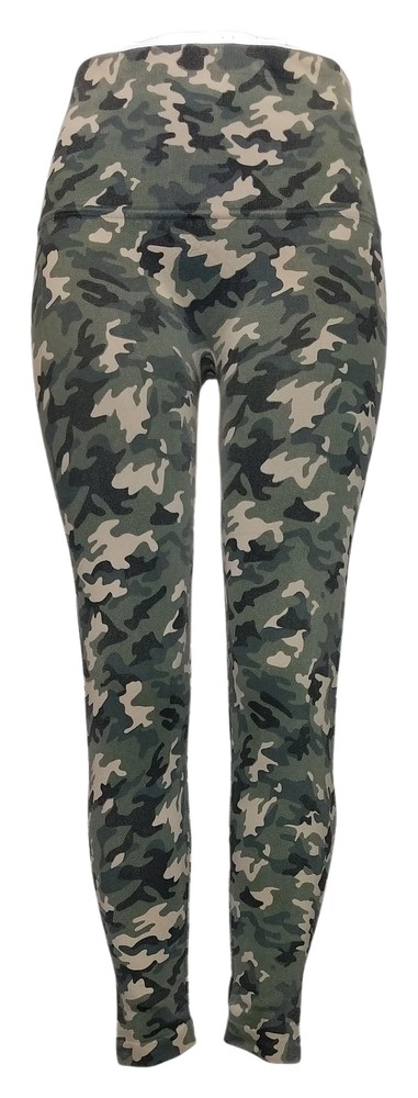 Breezies Seamless Tummy Smoothing Legging Women's Plus Sz Leggings 1X Green