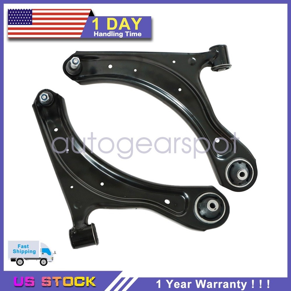 42742494 For 2024-25 Chevy Trax 2 Pcs Black Left & Right Front Lower Control Arm