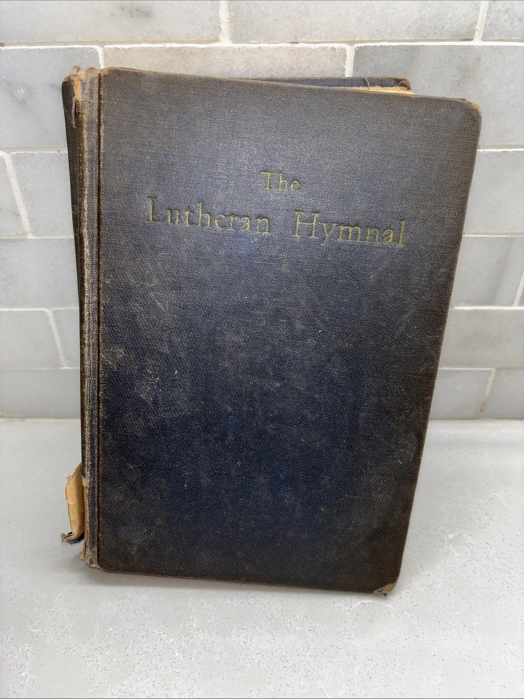 1941 Lutheran Hymnal Book