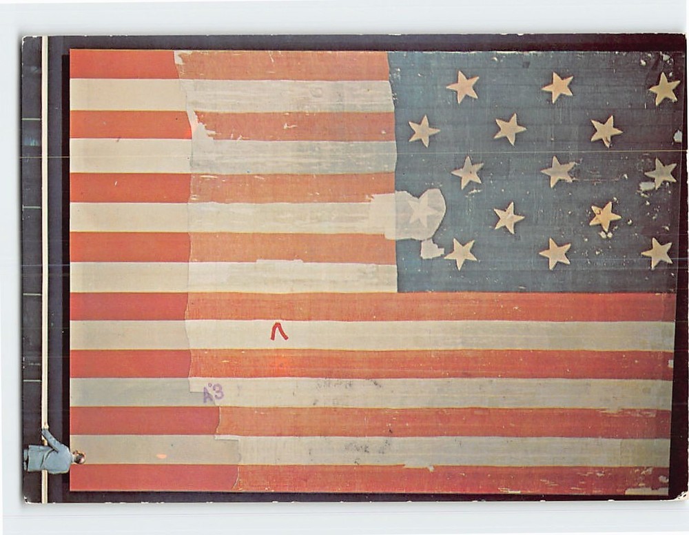 Postcard The Star Spangled Banner US Flag