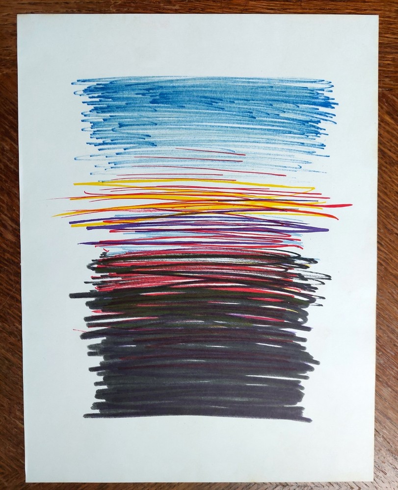 Yaacov AGAM Original lithograph 