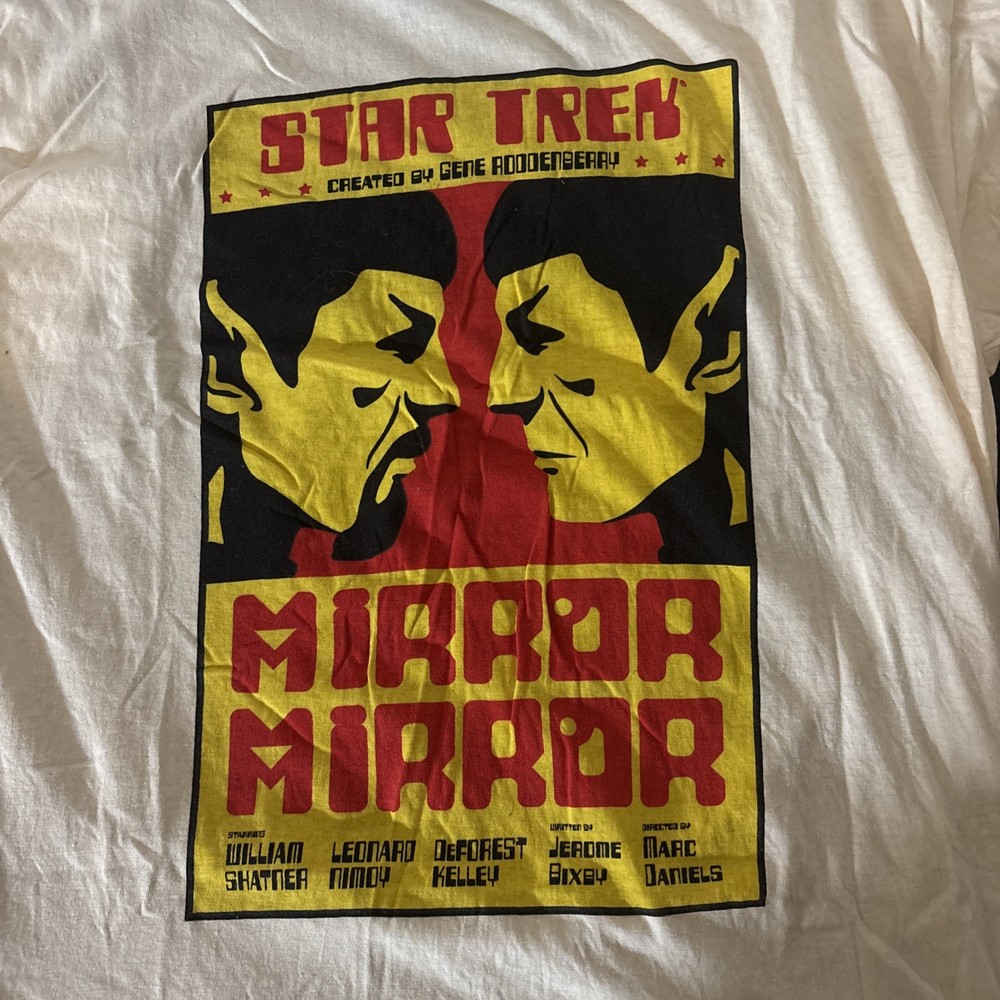 Star Trek T Shirt  XL Loot Crate~ Adult XL Mirror Mirror Spock Mens