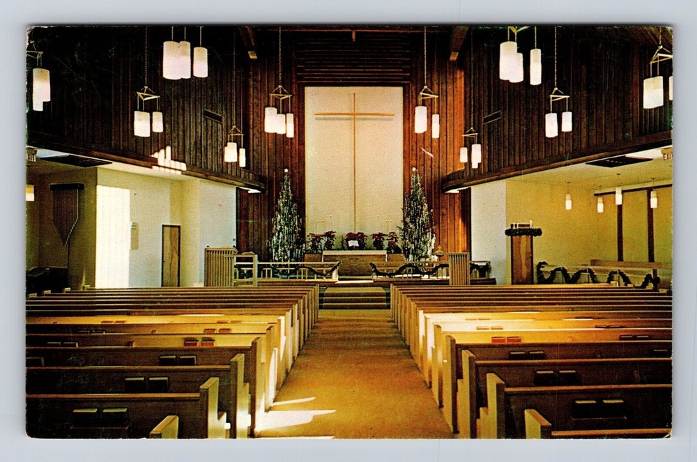 Schenectady NY-New York, Grace Lutheran Church, Antique Vintage Postcard