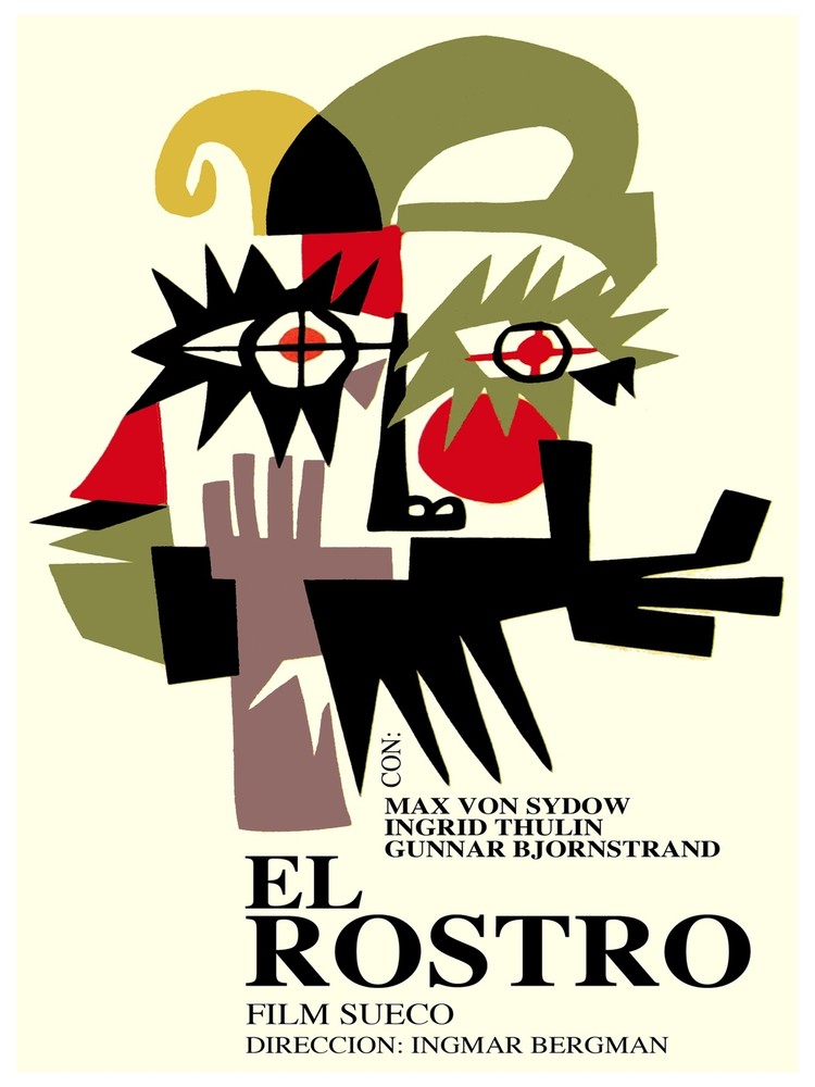 El Rostro, the face movi wall Decoration Poster.Graphic Art Interior design.3637