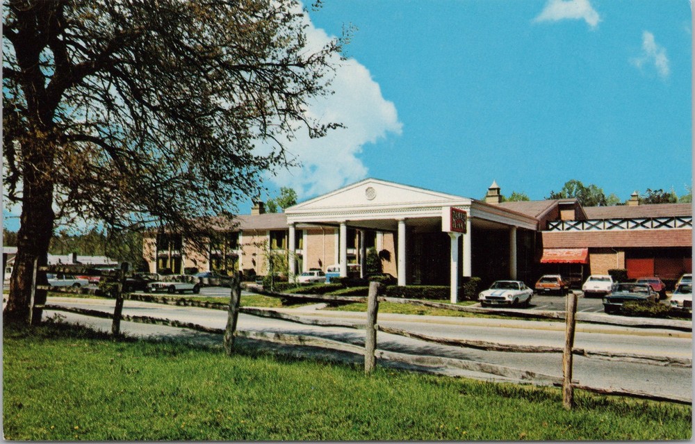 Roadside~Ramada Inn East~Williamsburg Virginia~Vintage Postcard
