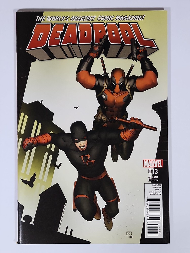 Deadpool #13 NM Daredevil Variant-Khoi Pham Marvel 2016