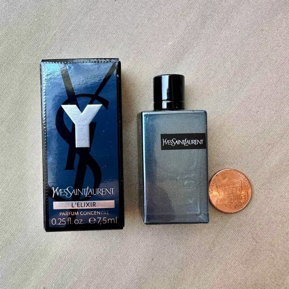 YSL Yves Saint Laurent Y Le Parfum/L’Elixir  mini travel splash 0.25oz / 7.5ml
