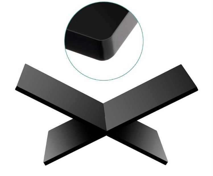 Large Black Acrylic Book Stand for Bible or Quran 12.2x5.7