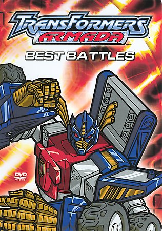 Transformers Armada Best Battles DVD 2004 Brand New Sealed